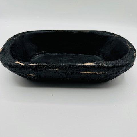 Dried Floral Botanical Candle in a Wooden Bowl- Fall